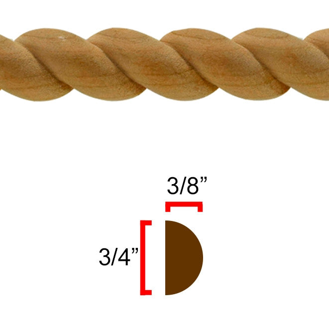 EWRM12 Rope Moulding