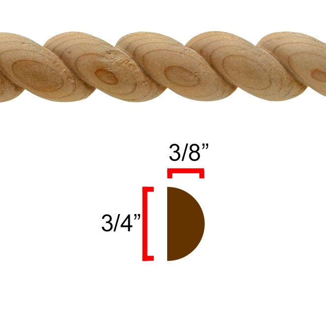 EWRM12 Rope Moulding