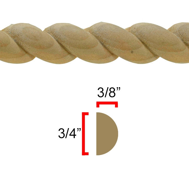 EWRM12 Rope Moulding