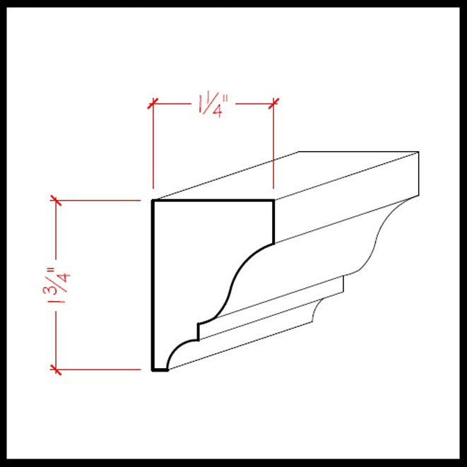 EWSC18 Solid Crown Moulding