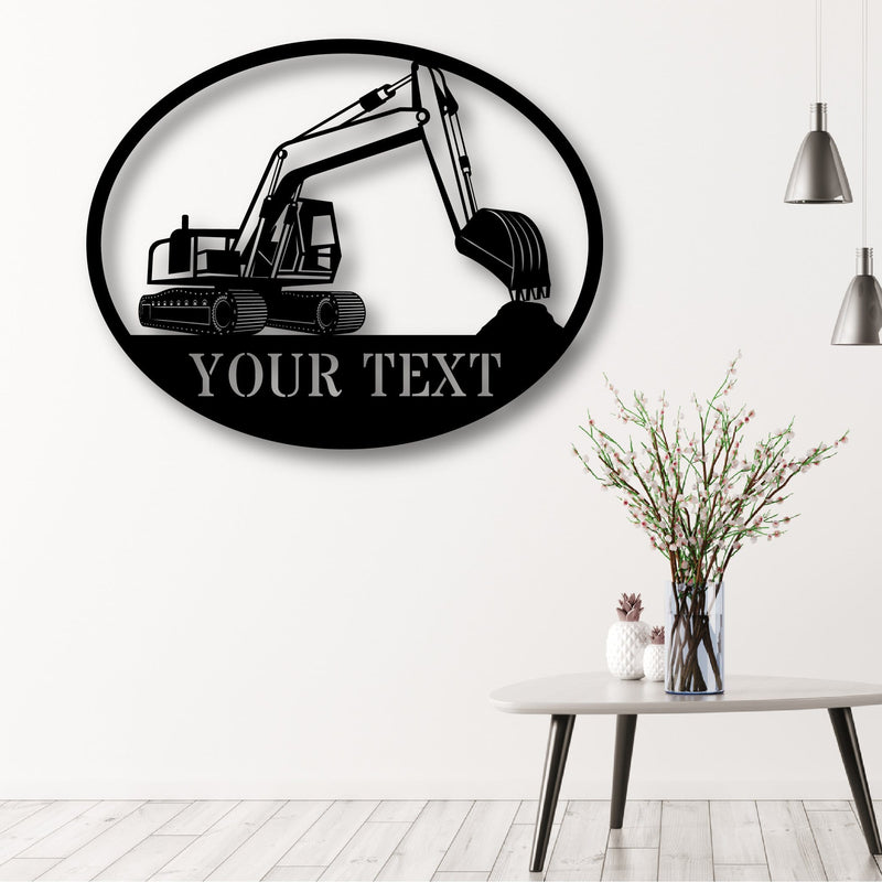 Excavator Monogram