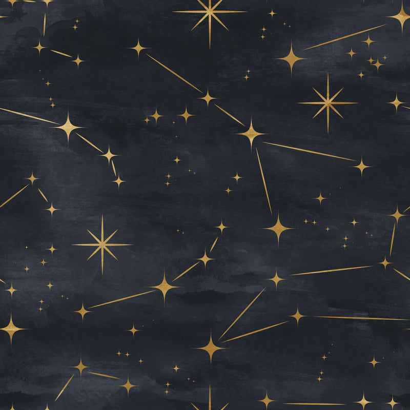 Starry Night Sky Galaxy Peel and Stick Wallpaper Mural