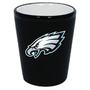 Philadelphia Eagles Matte Black/Inner Color Shot Glass by Dynasty Sports & Framing