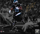 Boston Scott in Action Philadelphia Eagles Autographed 16" x 20" Blackout Football Photo by Dynasty Sports & Framing