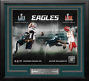Brandon Graham & Milton Williams Super Bowl Sacks Philadelphia Eagles 16" x 20" Framed Collage Photo by Dynasty Sports & Framing