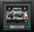 Brandon Graham & Milton Williams Super Bowl Sacks Philadelphia Eagles 8" x 10" Framed Collage Photo by Dynasty Sports & Framing
