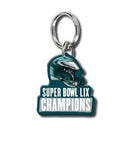 Philadelphia Eagles Super Bowl LIX Champions Acrylic Logo Keychain by Dynasty Sports & Framing