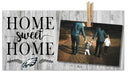 Philadelphia Eagles Home Sweet Home 6" x 12" Wood Sign by Dynasty Sports & Framing
