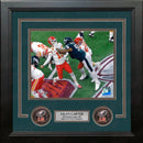 Jalen Carter Hits Mahomes Philadelphia Eagles 8" x 10" Framed Super Bowl LIX Football Photo by Dynasty Sports & Framing