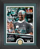 Jalen Hurts Philadelphia Eagles Super Bowl LIX MVP Bronze Coin Photo Mint by Dynasty Sports & Framing