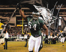 Jeremiah Trotter, Sr. Flag Philadelphia Eagles Autographed 8" x 10" Football Photo by Dynasty Sports & Framing