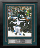 LeSean McCoy Snow Bowl Philadelphia Eagles 8" x 10" Framed Football Photo by Dynasty Sports & Framing
