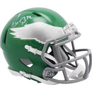 Reed Blankenship Philadelphia Eagles Autographed Alternate Kelly Green Mini-Helmet by Dynasty Sports & Framing