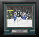 Saquon Barkley Snow Bowl Celebration Philadelphia Eagles 8" x 10" Framed Football Photo by Dynasty Sports & Framing