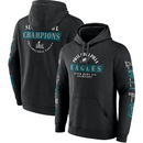 Philadelphia Eagles Super Bowl LIX Champions Black Pullover Hoodie
