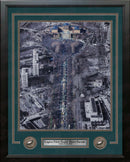 Philadelphia Eagles Super Bowl LII Champions Parade NFL Football Framed and Matted Photo by Dynasty Sports & Framing