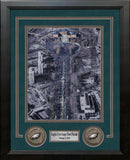 Philadelphia Eagles Super Bowl LII Champions Parade NFL Football Framed and Matted Photo by Dynasty Sports & Framing