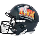 Philadelphia Eagles Super Bowl LIX Champions Riddell Speed Helmet by Dynasty Sports & Framing