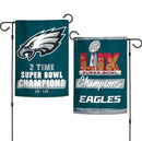 Philadelphia Eagles Super Bowl LIX Champions 12.5" x 18" Garden Flag by Dynasty Sports & Framing