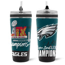 Philadelphia Eagles Super Bowl LIX Champions 26 oz Stainless Steel Ice Shaker Bottle by Dynasty Sports & Framing