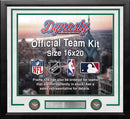 Philadelphia Eagles Throwback Custom NFL Football 16x20 Picture Frame Kit (Multiple Colors) by Dynasty Sports & Framing