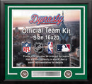 Philadelphia Eagles Throwback Custom NFL Football 16x20 Picture Frame Kit (Multiple Colors) by Dynasty Sports & Framing