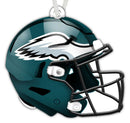 Philadelphia Eagles Wooden Helmet Ornament by Dynasty Sports & Framing