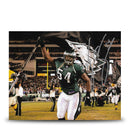 Jeremiah Trotter, Sr. Flag Philadelphia Eagles Autographed 8" x 10" Football Photo by Dynasty Sports & Framing