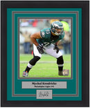 Mychal Kendricks in Action Philadelphia Eagles 8x10 Framed Football Photo with Engraved Autograph by Dynasty Sports & Framing