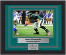 Stefen Wisniewski v. Cowboys Philadelphia Eagles 8x10 Framed Football Photo with Engraved Autograph by Dynasty Sports & Framing