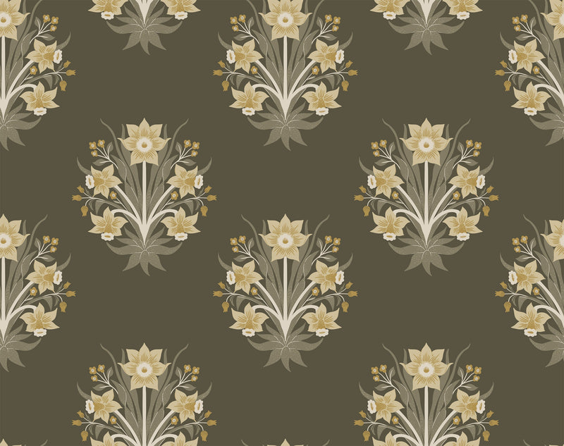 Elegant Daffodils Wallpaper - Exclusive Luxe