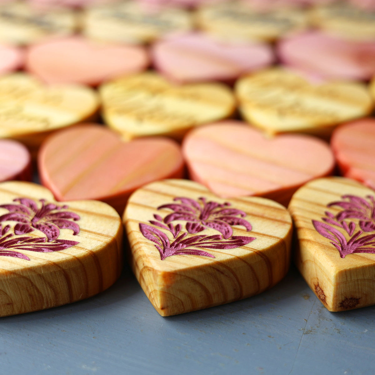 Engraved Easter Hearts, photo 10 of 14