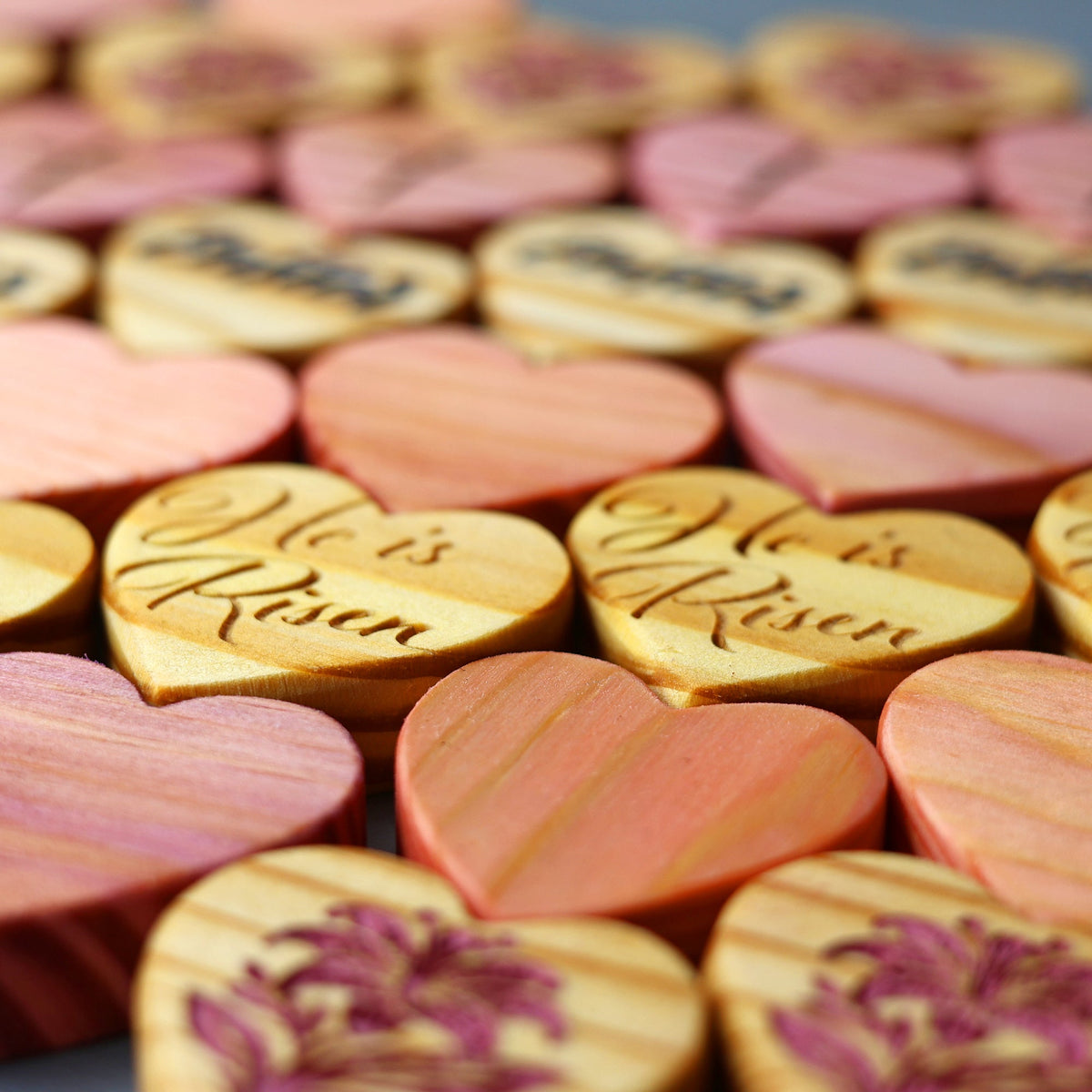 Engraved Easter Hearts, photo 8 of 14