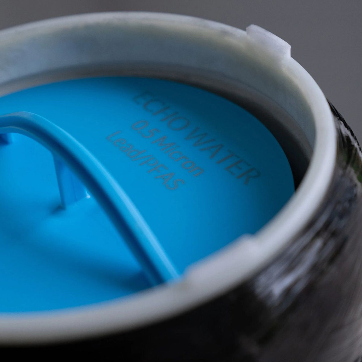 ECHO Whole Home Water Filter, close-up of the surface