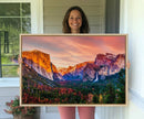 El Capitan Yosemite National Park Canvas Wall Art Print