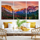 El Capitan Yosemite National Park Canvas Wall Art Print