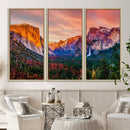 El Capitan Yosemite National Park Canvas Wall Art Print