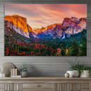 El Capitan Yosemite National Park Canvas Wall Art Print