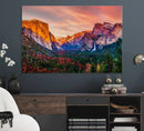 El Capitan Yosemite National Park Canvas Wall Art Print