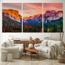 El Capitan Yosemite National Park Canvas Wall Art Print