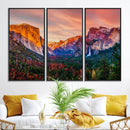 El Capitan Yosemite National Park Canvas Wall Art Print