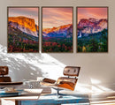 El Capitan Yosemite National Park Canvas Wall Art Print