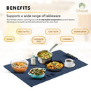 Electric Food Warmer Mat -Portable and Flexible. by Choixe