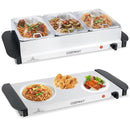 Electric Buffet Server Food Warmer with 3 Removable Trays by LJGDeals