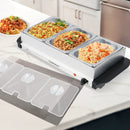 Electric Buffet Server Food Warmer with 3 Removable Trays by LJGDeals