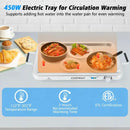 2 in 1 Electric Warming Tray with Temperature Control by LJGDeals