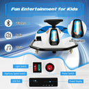 24V Electric Drifting Go Kart for Kids with 360° Spin Wireless Connection-Navy