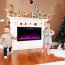 Electric Fireplace 40/50/60 Inches Recessed and Wall Mounted for 2' x 6' Stud by LJGDeals