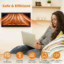 Electric Fireplace in-Wall Recessed with Remote Control and Adjustable Color and Brightness by LJGDeals