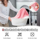 Electric Heated Blanket Throw with 10 Heat Settings-Pink